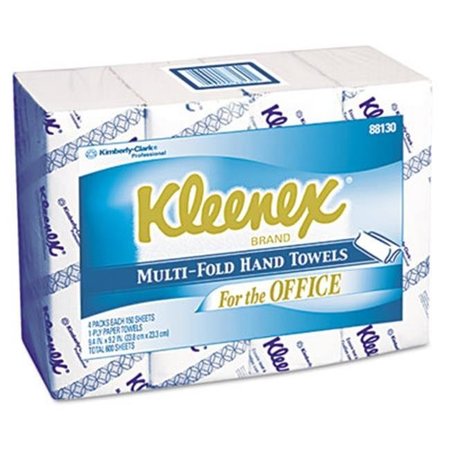 KIMBERLY-CLARK Scott Multifold Paper Towels, White 88130
